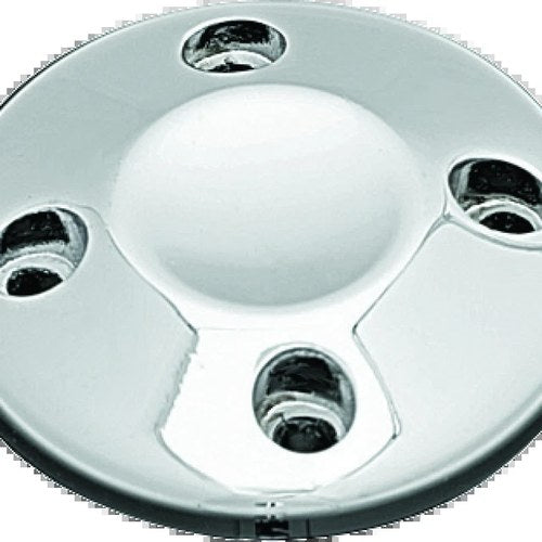 Kuryakyn For Iso Grip End Cap Chrome Pair - Powersports Styling Upgrade
