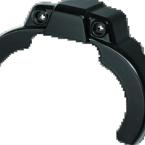 Kuryakyn Precision Tranny Shroud for Harley-Davidson Models – Black Finish