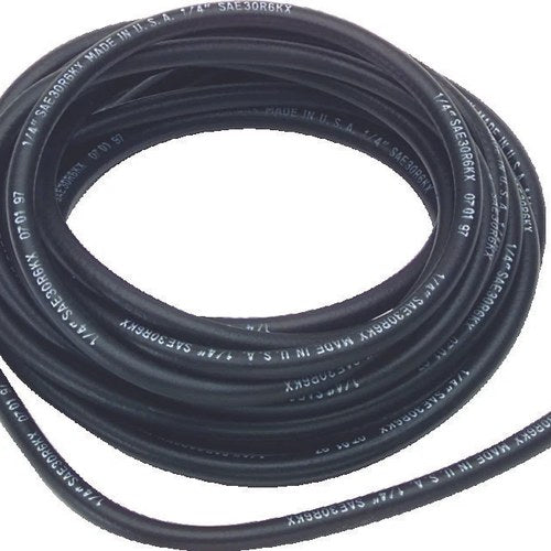 Bikers Choice 1/4 Inch For x 25 Feet Neoprene Oil And Fuel Line