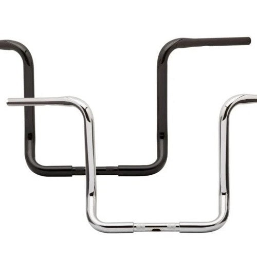 Burly Brand Bagger Ape 15in Black Handlebars – Fits Harley Davidson Touring
