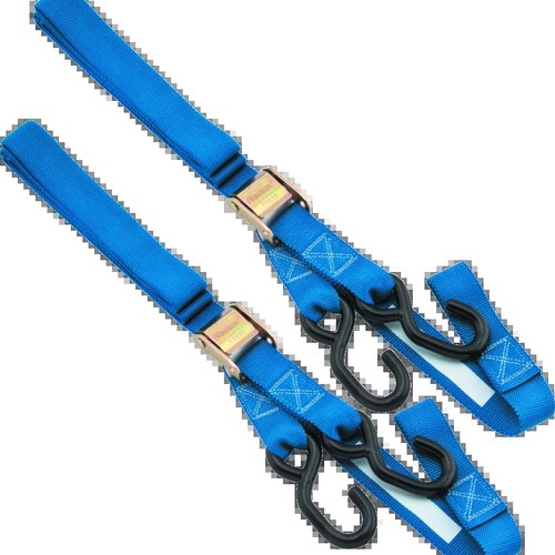 BikeMaster Tiedown For 1-1/2 Inch Integrated Softhook In Blue