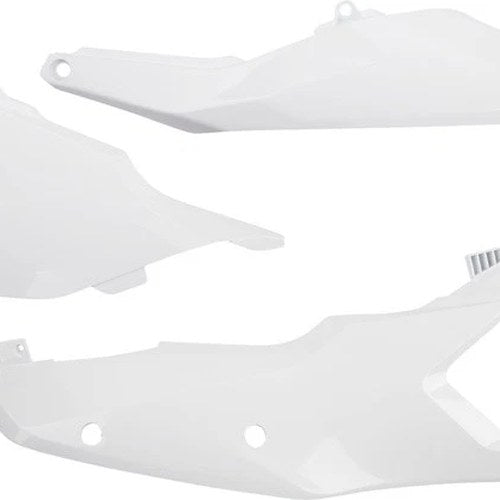 UFO Side Panels White KTM 125 SX/250 SX/250 SX-F/300 SX/350 SX-F/450 SX-F 2023