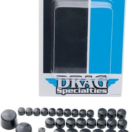 DS Standard Bolt Cover Kit Black Harley Davidson Softail FXST/FXSTB/FXSTC/FXSTD