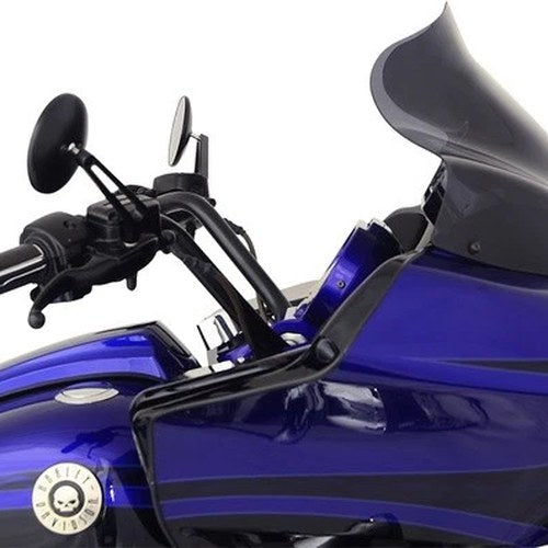 Klock Werks Flare Windshield 12" Dark Smoke Harley Davidson Road Glide