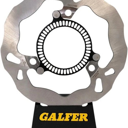 Galfer Standard Solid Mount Wave Brake Rotor Rear #DF213WF fits Kawasaki