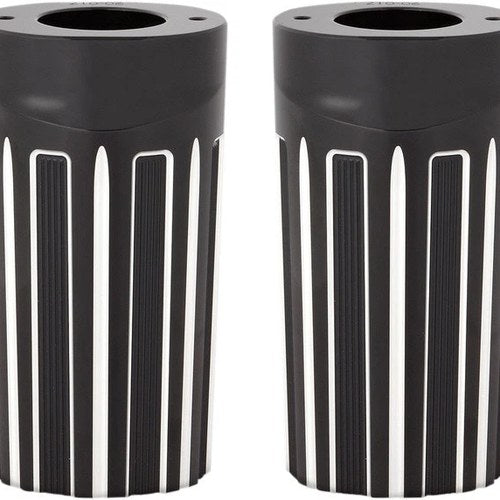 Arlen Ness 10-Gauge Fork Boot Cover Black #20-017 Harley Davidson