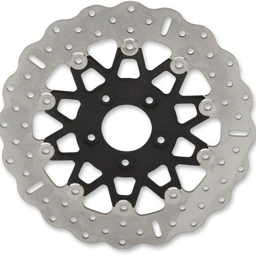 Ebc 10-Button Floating Contour Narrow Band Brake Rotor Black #FSD025CBLK