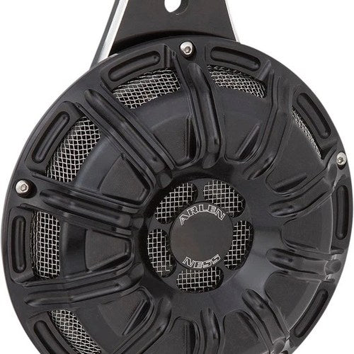 Arlen Ness 10-Gauge Electric Horn Kit Black #70-266 Harley Davidson