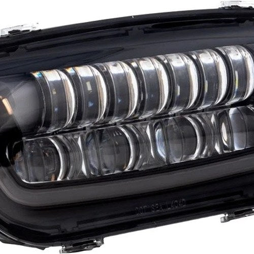 Letric Lighting LED Headlight Kit Black #LLC-FBDH Harley Davidson