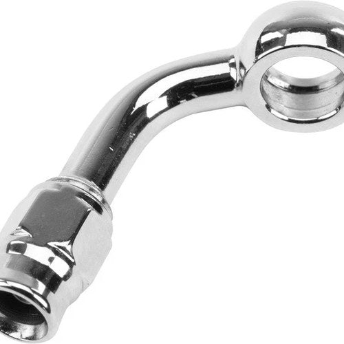 Goodridge Angled Banjo 70 Degree Chrome 3/8"