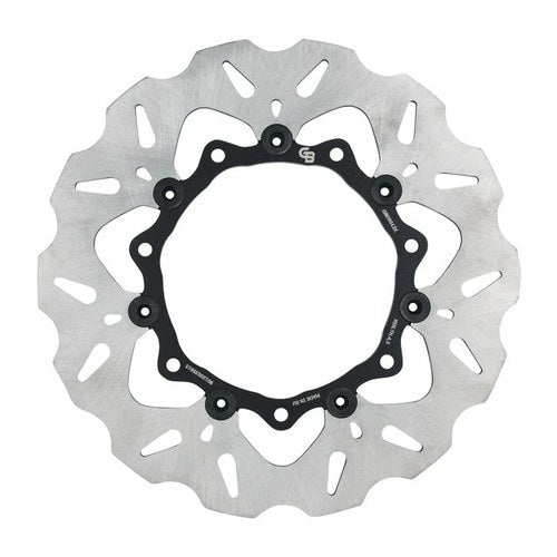 GBrakes Floating Wave Brake Rotor 11.8" Front Black #GBD9012X Harley Davidson