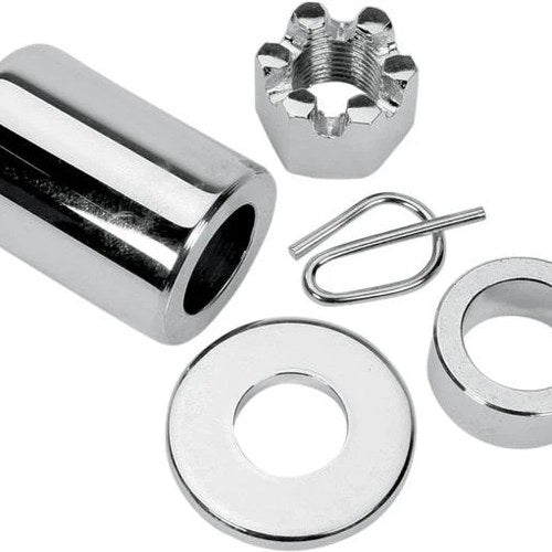 Colony Axle Spacer/Nut Kit Rear Chrome #2038-4 Harley Davidson Dyna