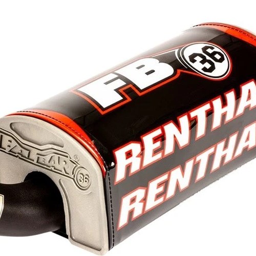 Renthal Fatbar 36 Handlebar Pad White/Black/Red 10"