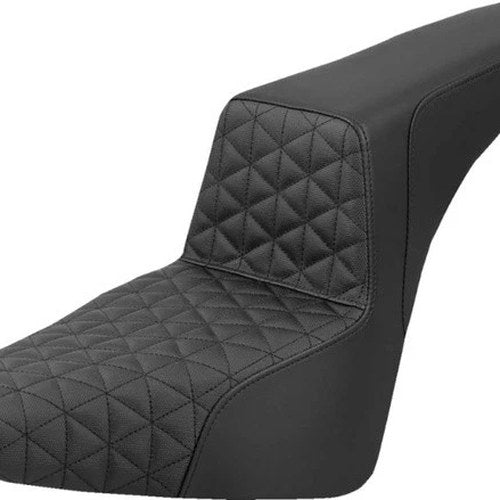 Saddlemen Step-Up Tri-Gripper Seat #818-30-179 Harley Davidson Softail