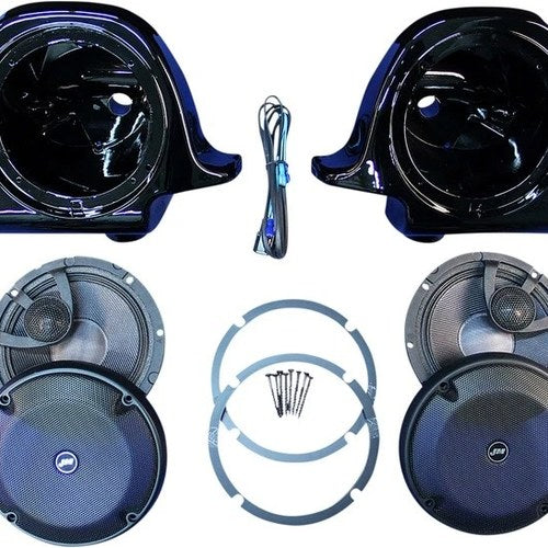 J&M Rokker Xrp Lower Fairing Speaker Kit 6.58" 200W #HL13-6582TW-XRP