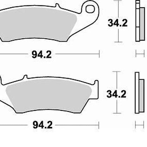 Braking SM1 Brake Pads #772SM1