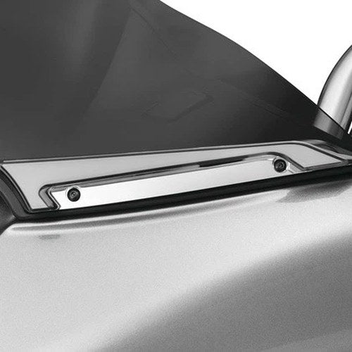 Kuryakyn Tracer Windshield Trim LED Lights Chrome Smoke/Amber #2945