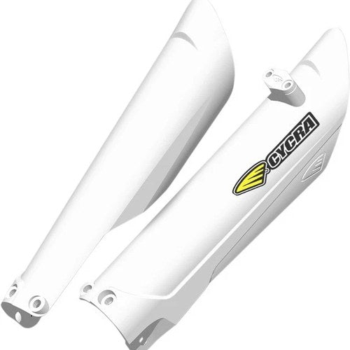 Cycra Fork Guards White #1CYC-6908-42 Husqvarna