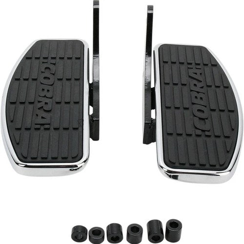 Cobra Driver Floorboards Chrome fits Honda VT750DC Shadow 750 Spirit 01-03,05-07