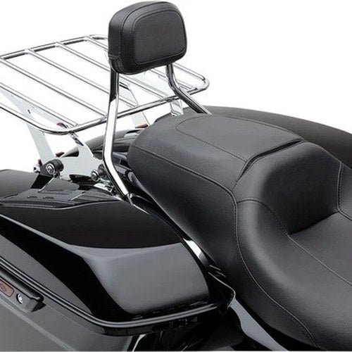 Cobra BA Detachable Flat Luggage Rack Chrome 602-2800 Harley Davidson