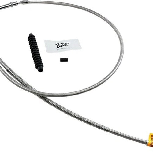 Barnett Clutch Cable +6 Stainless Braided #102-30-10046-06 Harley Davidson