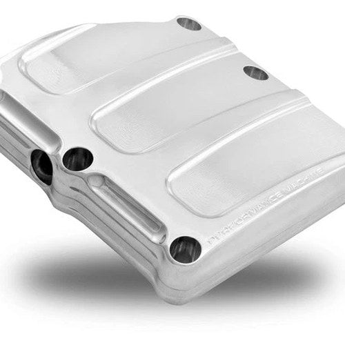 Performance Machine Scalloped Top Transmission Cover Chrome #0203-2018-CH