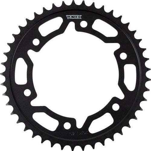 Vortex Steel Rear Sprocket 45T 525 Black #252S-45 for Honda Cbr 600