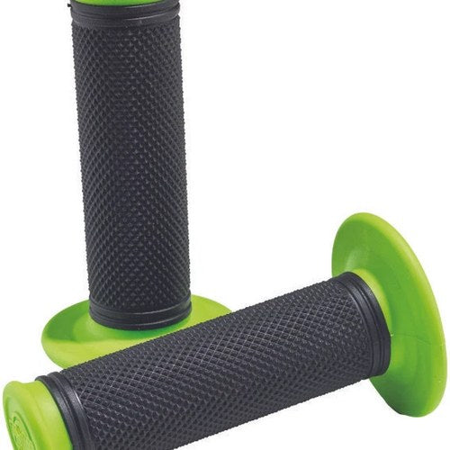 ProTaper Pro Series Clamp-On Full Diamond Grips Green/Black