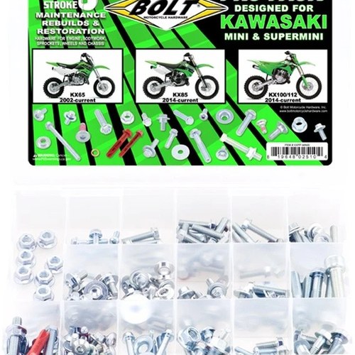 Bolt Pro Pack Kit #KXPP-MINIS for Kawasaki KX65/KX85/KX100/KX112