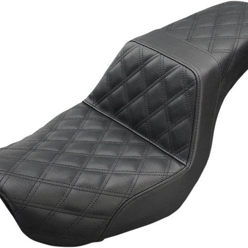 Saddlemen Step-Up LS Seat Black #283840 Harley Davidson Dyna