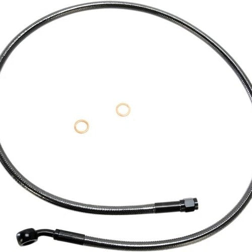 Magnum Black Pearl Designer ABS Upper Brake Line 36" #AS47136 Harley Davidson
