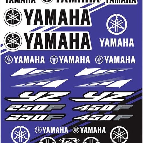 Factory Effex Sticker Sheet for Yamaha YZ Style