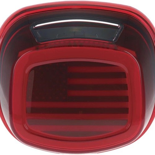 Kuryakyn Tracer Freedom LED Taillight With License Window Red #2924