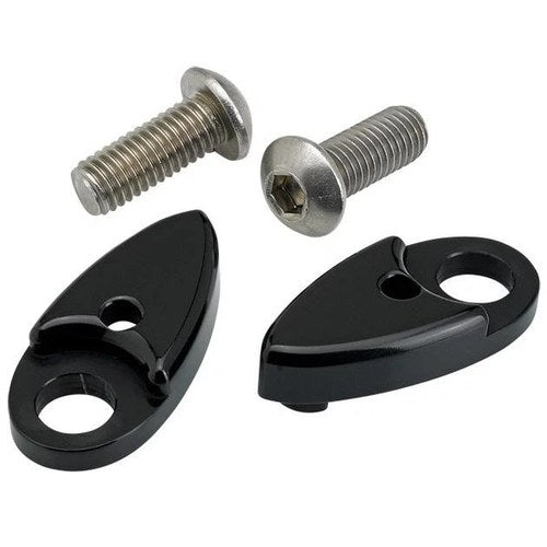 Joker Machine Astro Side Rail Marker Light Adapters Black #05-55-1B