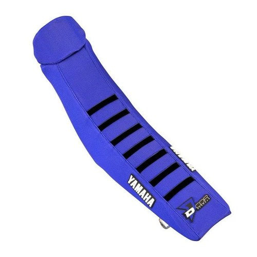 Dcor Ribbed Seat Cover Blue/Blue/Black fits Yamaha YZ450F/YZ250F 4-Stroke