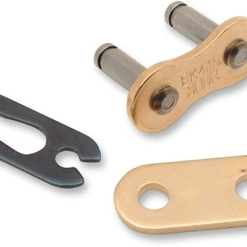 EK 415 Shdr Clip-Type Chain Master Link Gold