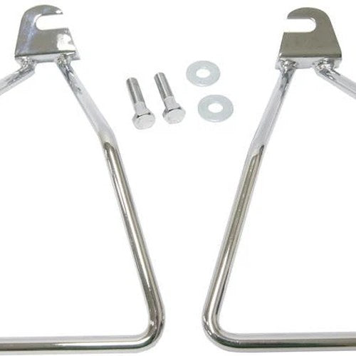 HardDrive Saddlebag Supports Chrome Single Bolt #05-211 Harley Davidson Softail