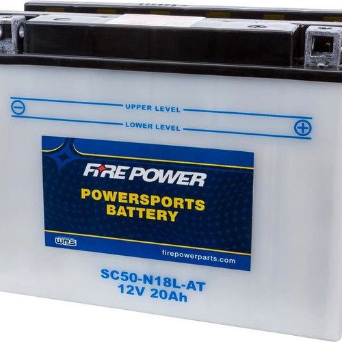 Wps Fire Power SC50-N18L-AT Battery #SC50-N18L-AT fits Yamaha/Suzuki/Kawasaki