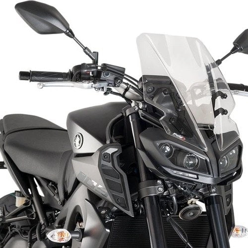 Puig Naked Touring Windscreen Clear #9377W fits Yamaha MT-09/FZ-09