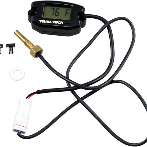 Trail Tech Surface Mount Temperature Meter Radiator Screw Sensor Black M6 x 10