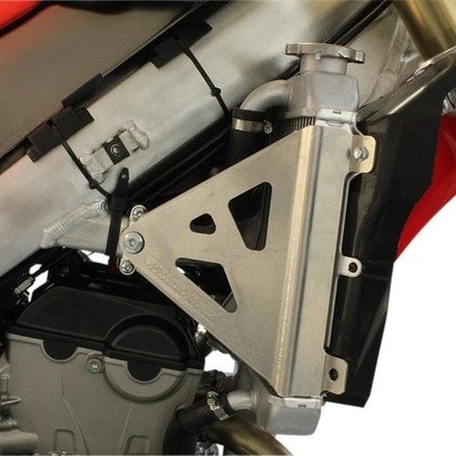 Works Connection Radiator Brace Silver #18-777 for Honda CRF250R 4-Stroke 2018