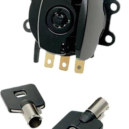 HardDrive Side Hinge Ignition Switch Black 27-041BK Harley Davidson Softail Slim