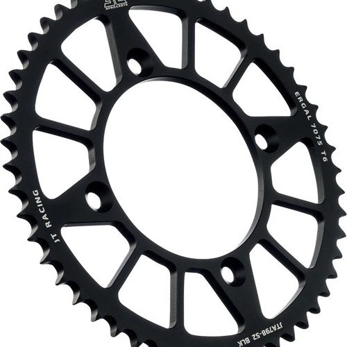 JT Racelite Aluminum Rear Sprocket 52T Black fits Suzuki RM80/RM85/RM85L