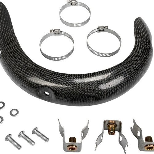 E-Line Carbon Fiber Heat Shield for Factory Header #BPG34F Beta