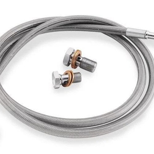 Goodridge Econoline Brake Line Kit 1-Line Front w/Chrome Ends #HD8250-A