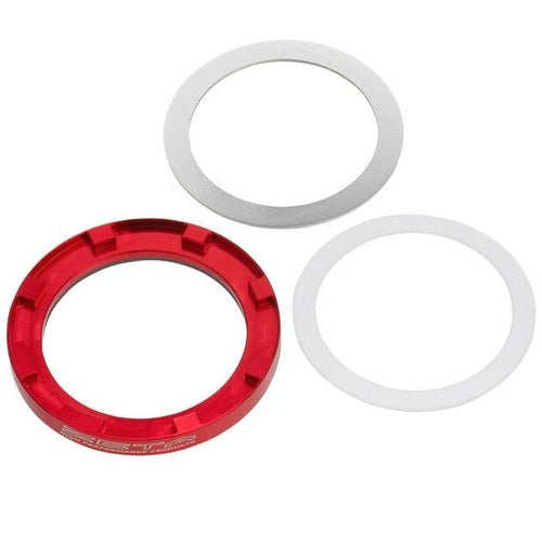 Zeta Rear Shock Preload Adjuster Showa 50B Red for Kawasaki/Suzuki RM-Z450