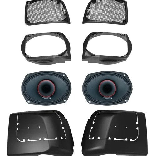 Cerwin-Vega PH694 Saddlebag Speaker Lid Kit #RPMPH694LK Harley Davidson