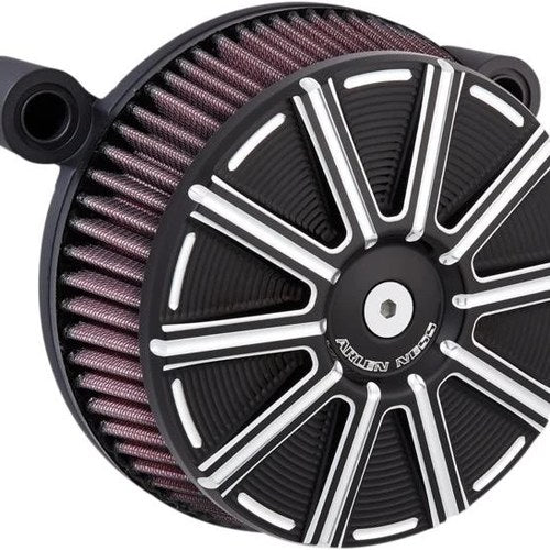 Arlen Ness Big Sucker Stage 1 Air Cleaner Kit 10-Gauge Black #18-315