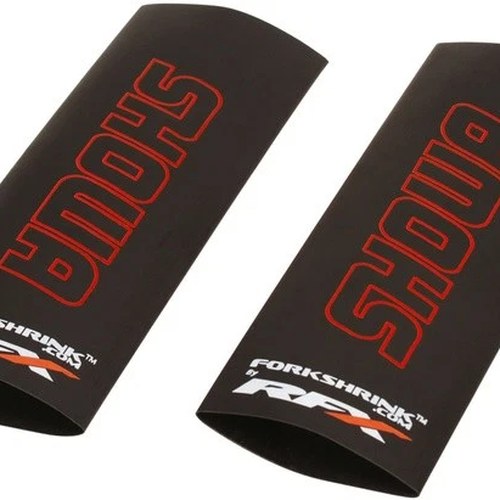 Rfx Race Forkshrink Showa Upper Fork Guards Red #FXFG 10000 55RD