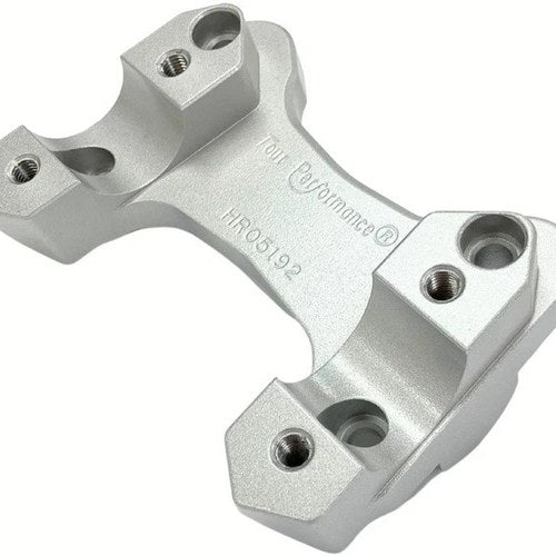 HeliBars Tour Performance Handlebar Riser Silver #HR05192 BMW